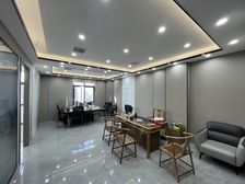 城投大厦丨138平2间办公室丨楼下地铁口丨带家具空调24