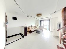 上海绿城,楼挑空格局 户型方正 实际三房小复式