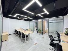 送2月免租4条地铁线覆盖广佛西朗办公室2十1带隔间户型