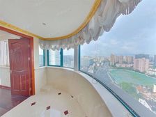 稀有顶楼复式带露台,有产权车位,精装,景观好房,钥匙房