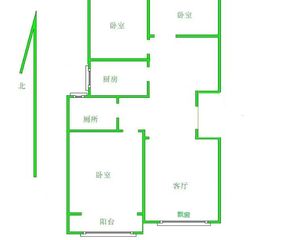 风帆(一区) 3室2厅1卫 普通装修 71.5万元