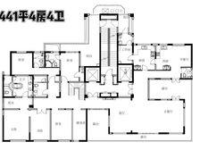 新房! 近徐家汇地铁!尚汇豪庭1期超大横厅441平顶楼赠泳池
