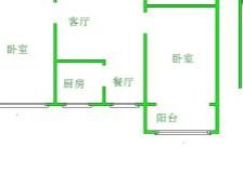 單价4000多!天瑞嘉苑精装南北通透两室!明厨明卫中间楼层!