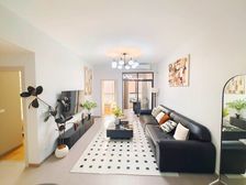 康德国会山 精装两房 拎包入住 配套齐全 方便看房 总价可谈