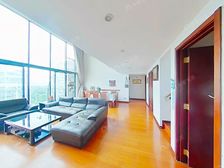 万科五期顶复,中心U5位置,六 挑高,双露台