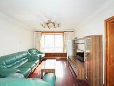 新上白玉兰两房,中心位置,南北通透,采光视野佳,带固定车位!