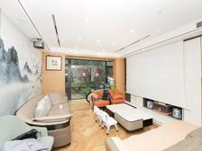 万科精装下叠别墅!临湖中心位置!大花园!产权车位!拎包入住!