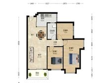e正南向 看园林景观 视野开阔 满五