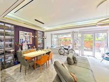 九亭地铁口横厅下叠别墅|带朝南花园送全明地下室|豪装全送