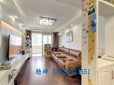 华利公寓3居124.52平南朝向视野开阔全明采光好