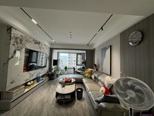 南岸德润悦汇里 全新豪装45 9成新 东头三采 看小区中庭