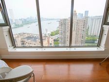 一线江景大平层,高区景观楼层,视野无遮挡,花园江景尽收眼底