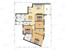 朋友聚会别挤了!仁恒四房,客厅能开茶话会,还有车位