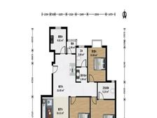文化馨苑,电梯高区,一梯两户,满五年,朋友家的房子,急售
