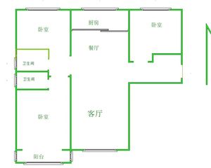 花溪隔壁 临钟楼商厦黄花沟公园 6000