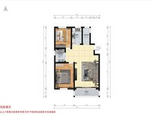 象源丽都 110平2居 采光好的刺眼,南北通透。