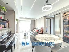 同济融创玫瑰公馆3居95.99平南朝向视野开阔采光好