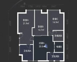 御湖名邸 大花园别墅6居 南北向精装修 拎包入住