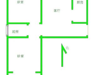 新上爱情广场旁长城家园北区业主自住装修价可谈通透两居随时看房
