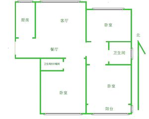 单价5000 枫林花溪 三室 南北通透好停车 支持贷款
