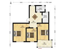 新长征花苑,单价4.2万,三房朝南,看房随时有钥匙