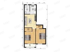 一梯两户,大两房,环境优美,精装修