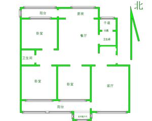 植物园旁 绝好户型 公摊小 停车方便 小区安全