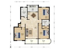 省税必看房 飞机户型 南北通 得房率88% 三楼 业主急用钱