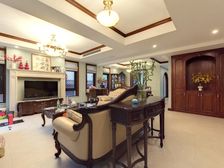 君悦湾联排别墅边套 价格可谈 装修保养好 小区中心位置