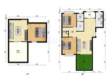 大华颐和华城3期+底复+带花园+带天井+地铁15号线