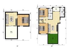 大华颐和华城3期+底复+带花园+带天井+地铁15号线
