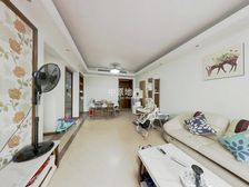 新月明珠花园 106平3居 南向精装修 安静不临街