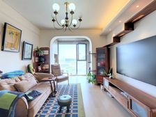 金地峯范 次新小区 全新装修 经典三房