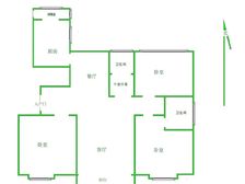 京南一品 大三室 保师附校九年制 三阳开泰 采光好