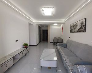 九中学区!大庆路小学德贤华府精装三居室拎包入住