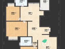 因资金周旋,诚意急售一套浦江名邸173平精装修大三房