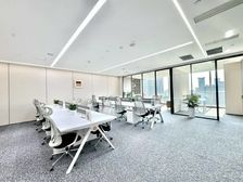 朝南开阔视野·电梯口4隔间28卡位丨大理石前台·世纪城商圈!