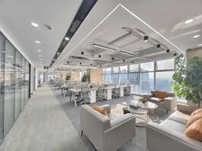 天际视野·精装小半层丨10隔间60卡位·适餐饮加盟·电商科技