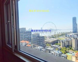 急售 豪宅阿尔法 精装修三房 一线江景看摩天轮双學區 莱电