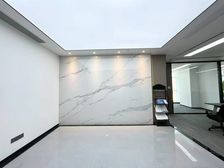 德远保时捷大厦268平办公室出租,家私齐全电梯口,地铁口物业