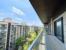 华夏四季二期 不靠高架带车位 双套房设计 电梯入户随时看房