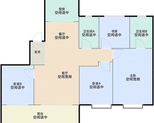 东江汇 147平4居 南向精装修 方便看房