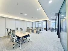 金石路地铁口!精装带家具4隔间16工位!拎包入住大小面积可选