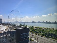 万象城甲级写字楼 毛坯可分租 带烟道看江景 4米2层高