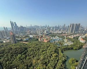 华侨城新天鹅堡123平湖景3房景观漂亮,低于原价