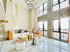 千灯湖商圈 复式落地窗 做工作室 带租4500 复式三房 笋