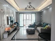 掇刀万达126平全屋品牌装修带暖气拎包入住!客厅风管机