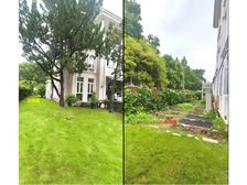 临河独栋地上三层7房无地下室占地近一亩花园非常大!近西郊宾馆