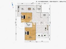 新上 电梯高区 板式大两房 精装修拎包入住