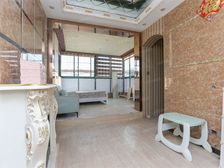 内环内花园小区高区电梯复式精装修2楼南北大露台